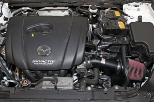 Mazda 3 Performance Air Intake - K&N Engineering - 69 Series Typhoon - `13-`14